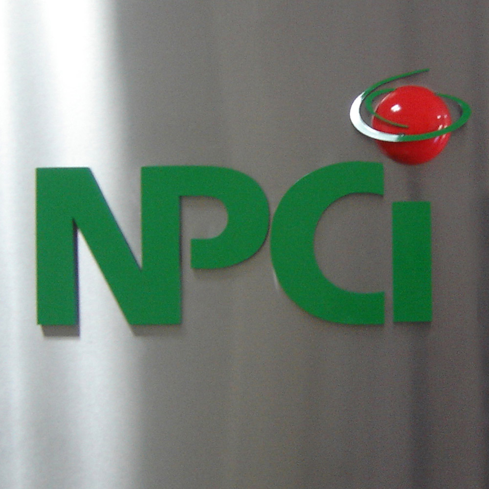 Logo Signage for NPCI