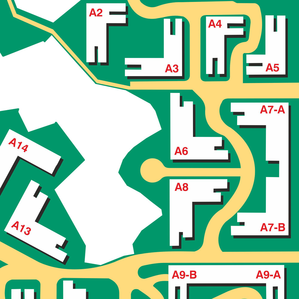 Map Signage for Residential Complex